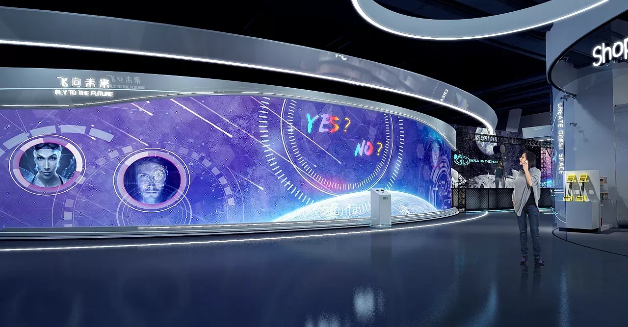 展館設(shè)計(jì) ， 展館 ， 鑫時(shí)空